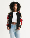 Rose Skulls SMC Women's Bomber Jacket