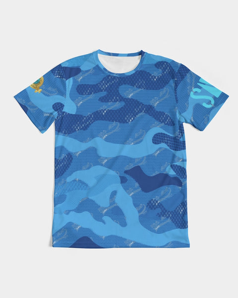 Blue Camo SMC Men's Tee