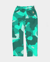 Lime Green Camo SMC Women's Belted Tapered Pants