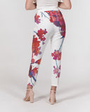 Cherry Blossom SMC Women's Belted Tapered Pants