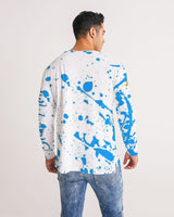 Blue Splatter SMC1 Men's Long Sleeve Tee