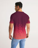 Burgundy Graffiti Spray SMC Men's Tee