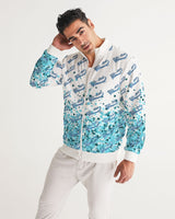 SMC Side Strat Blue Foam Men's Track Jacket