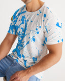 Blue Splatter SMC1 Men's Tee