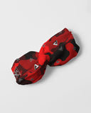 Red Camo SMC x2 Twist Knot Headband Set