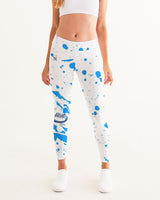 Blue Splatter SMC1 Women's Yoga Pants