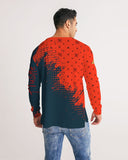 Red and Black City SMC Men's Long Sleeve Tee