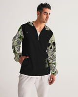 Olive Skulls SMC Men's Windbreaker