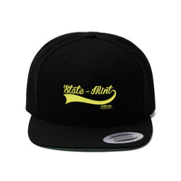 State-Mint Snap Back Hat - Yellow Logo