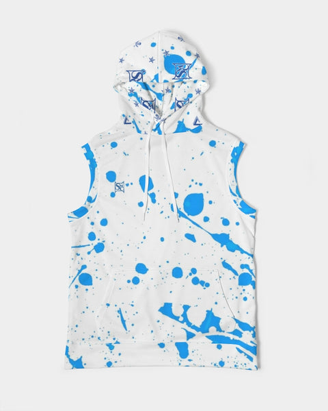 Blue Splatter SMC1 Men's Hoodie