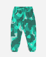 Lime Green Camo SMC Men's Track Pants