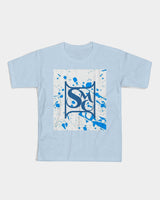 Blue Splatter SMC1 Kids Graphic Tee