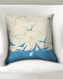 Sea Birds SMC Throw Pillow Case 18"x18"