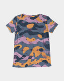 Pink Camo SMC Women's V-Neck Tee