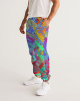 Color Glitchy SMC Men's Track Pants