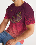 Burgundy Graffiti Spray SMC Men's Tee