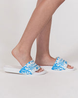 Blue Splatter SMC1 Women's Slide Sandal