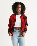 Red Camo SMC x2 Women's Bomber Jacket