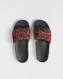 Vanta Black Red Sketch Women's Slide Sandal