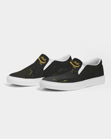 Black & Yellow SMC Men's Slip-On Canvas Shoe