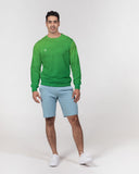 Green Bean SMC Men's Classic French Terry Crewneck Pullover