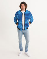 Blue Camo SMC Men's Bomber Jacket