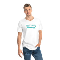 Cyan SMC Men's Jersey Curved Hem Tee