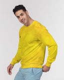 Yellow Paper SMC Men's Classic French Terry Crewneck Pullover