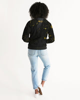 Black & Yellow SMC Women's Bomber Jacket