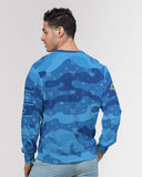 Blue Camo SMC Men's Pullover Sweater