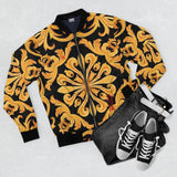 Gold Snow fake Bomber Jacket