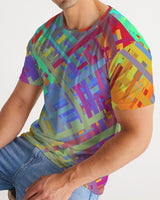 Color Glitchy SMC Men's Tee