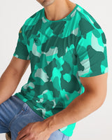 Lime Green Camo SMC Men's Tee