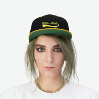 State-Mint Snap Back Hat - Yellow Logo