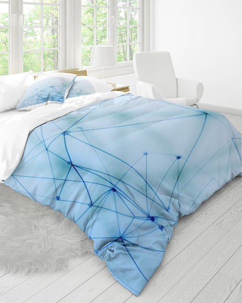 Space Hex SMC Queen Duvet Cover Set