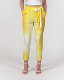 Yellow Drop SMC Women's Belted Tapered Pants