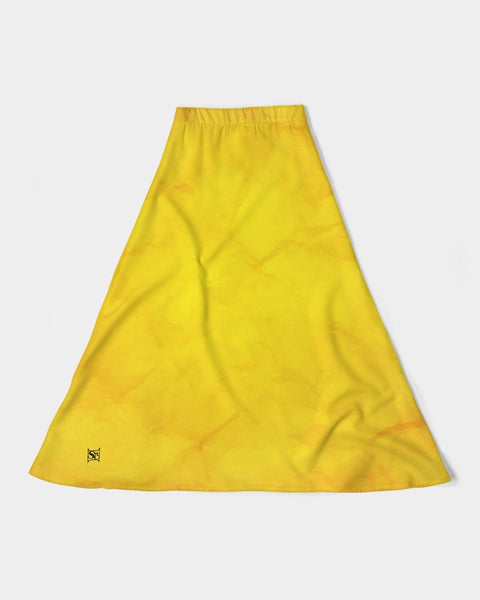 Yellow Paper SMC Women's A-Line Midi Skirt