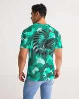 Lime Green Camo SMC Men's Tee