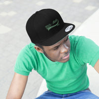 State-Mint Snap Back Hat - Green Logo