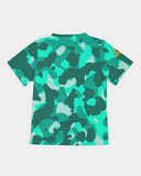 Lime Green Camo SMC Kids Tee