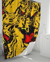 Tiger Splash SMC Shower Curtain 72"x72"