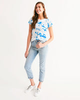 Blue Splatter SMC1 Women's Tee