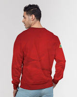 Red Crush SMC Men's Classic French Terry Crewneck Pullover