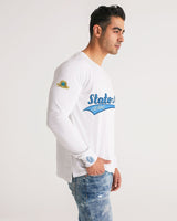 StateMint Blue Logo Men's Long Sleeve Tee