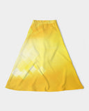 Yellow Drop SMC Women's A-Line Midi Skirt