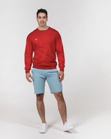 Red Crush SMC Men's Classic French Terry Crewneck Pullover