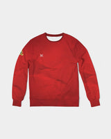 Red Crush SMC Men's Classic French Terry Crewneck Pullover