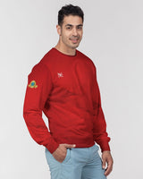 Red Crush SMC Men's Classic French Terry Crewneck Pullover