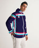 Blue Squares  SMC Men's Windbreaker