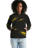 Black & Yellow SMC Women's Bomber Jacket